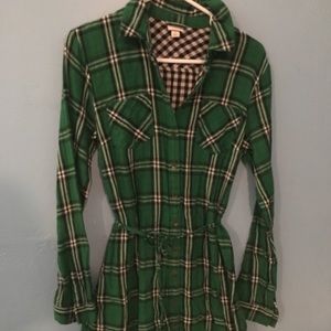 Flannel dress